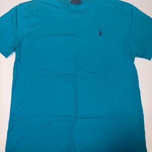 Ralph Lauren Aqua Blue Short Sleeve Tee